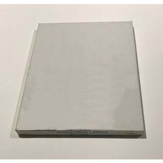 UNIMOUNT Hei&szlig;klebepapier 280 x 356 mm Blattware 100 Blatt